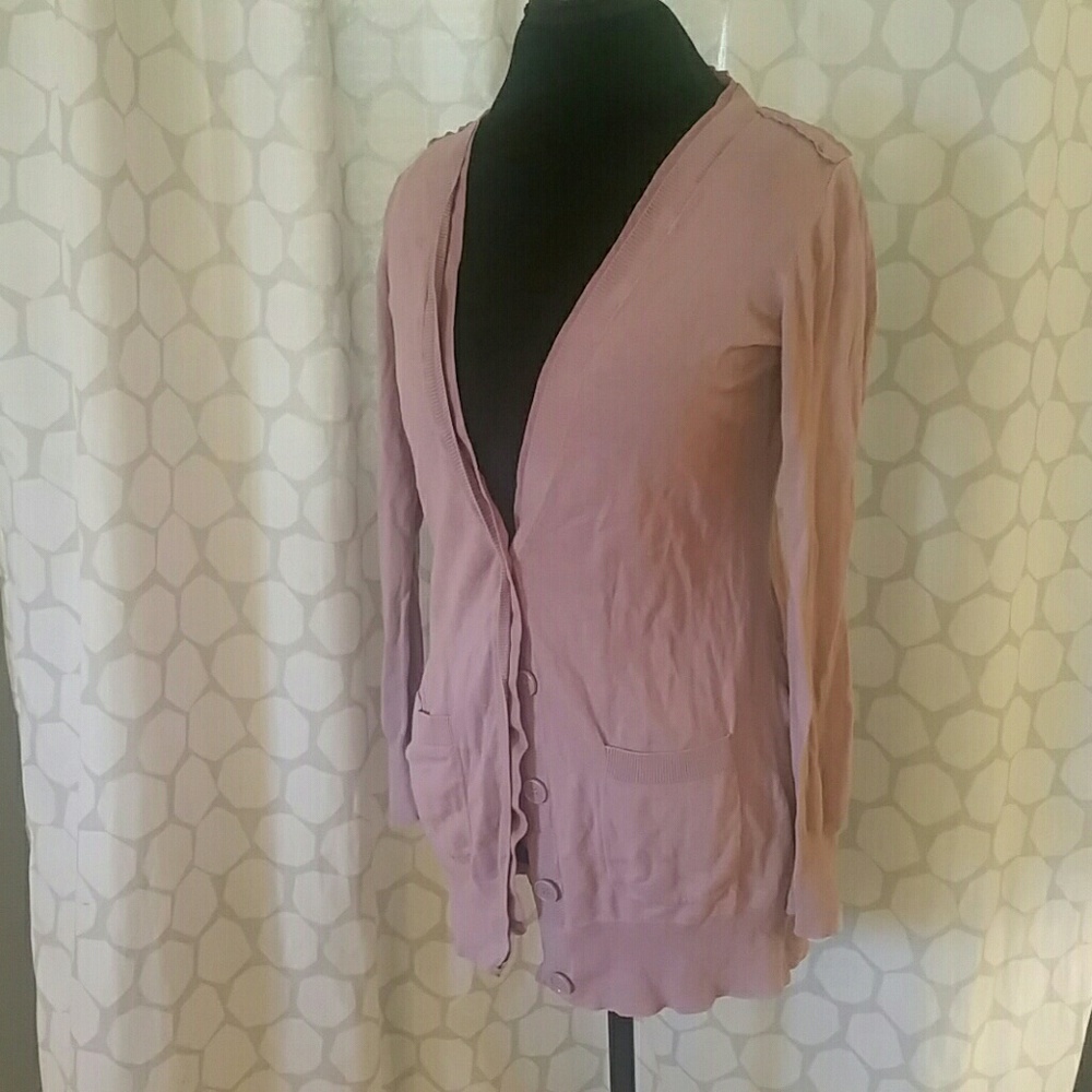 Lavender cardigan